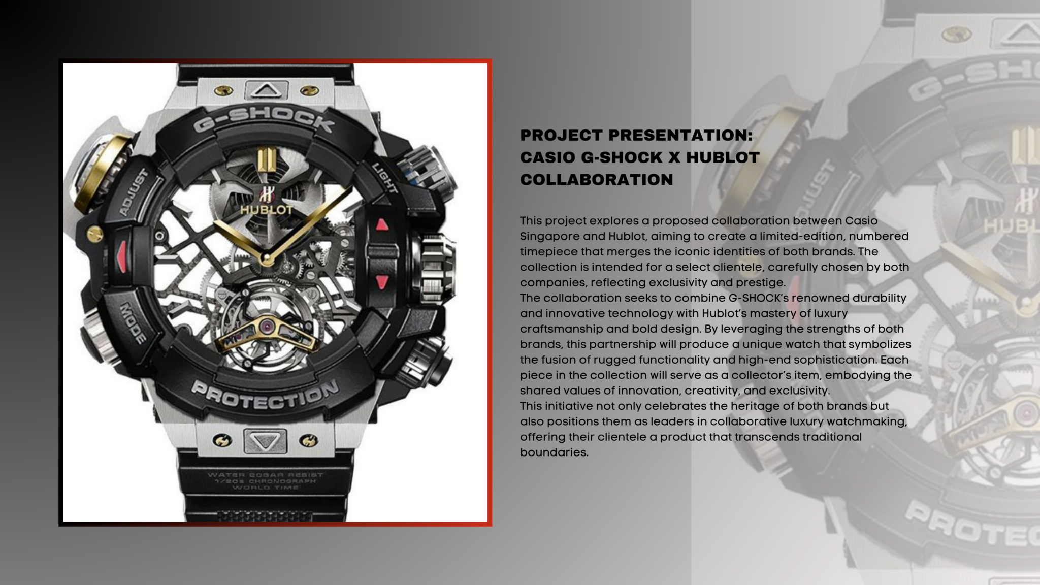 Casio - Hublot Project