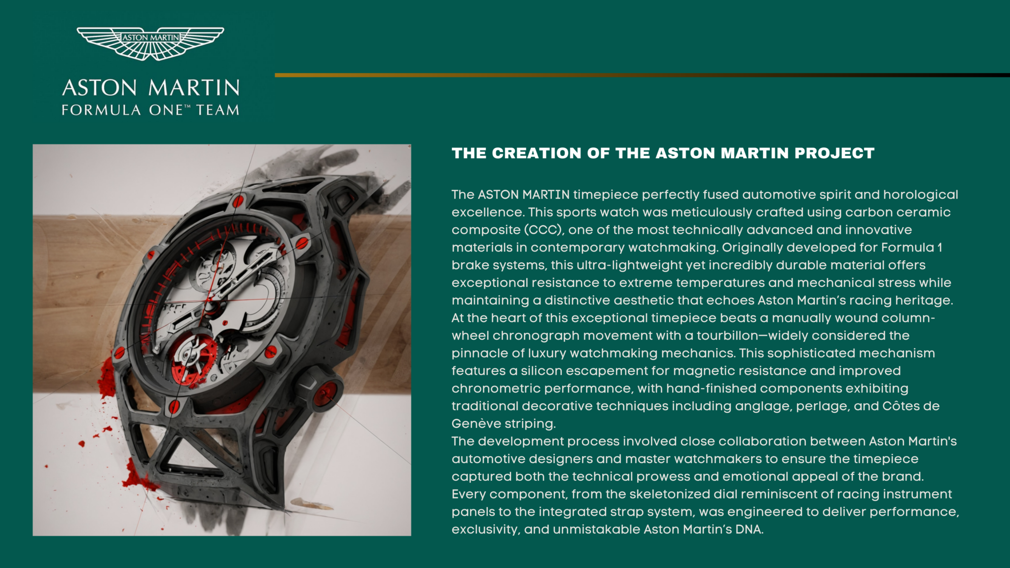 ASTON MARTIN VALKIRIE WATCH PROJECT